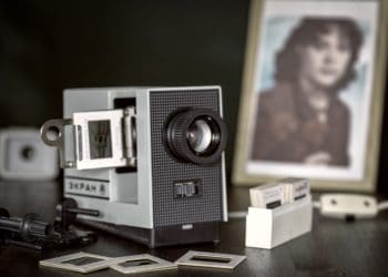 white-and-black-projector