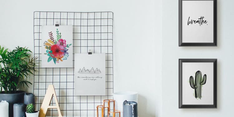 decorate room with artwork