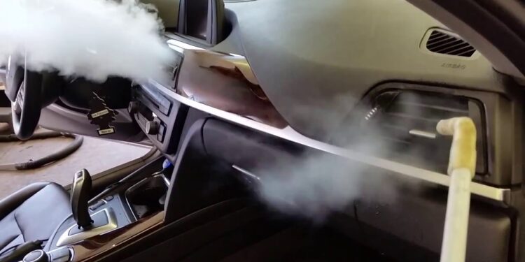 steam interior cleaning