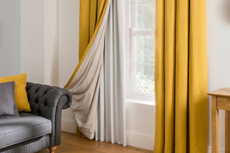 how to Hang Blackout Curtains Without Drilling