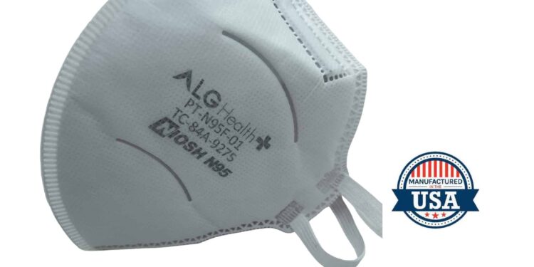 N95 respirator manufactured in USA