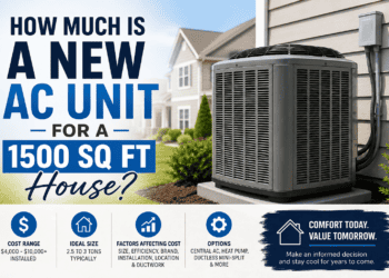 How Much Is a New AC Unit for a 1500 Sq Ft House